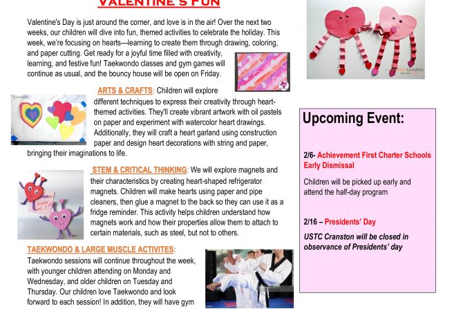 WEEKLY NEWSLETTER: Month of February 2026