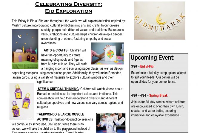 WEEKLY NEWSLETTER: Month of March 2026