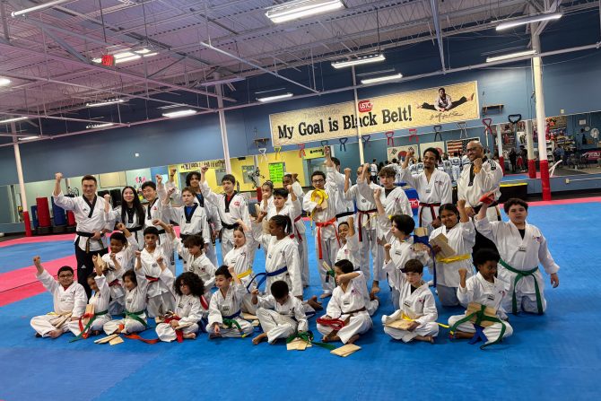 USTC Evening Class Taekwondo Belt Promotion – April 3rd