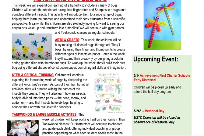 WEEKLY NEWSLETTER: Month of April 2026